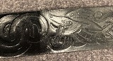 Celtic Dragon Embossed Kilt Belt (in Stock) - More Details