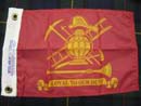 Bagpipe Drone Flag for Firefighters (IN STOCK) - More Details