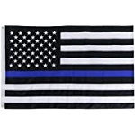 Thin Blue Line Drone Flag (In Stock) - More Details
