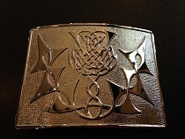 Highland Thistle Belt Buckle (IN STOCK) - More Details