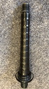 Bagpipe Blackwood Blowpipe, 6 inch, with Alloy Plate - More Details